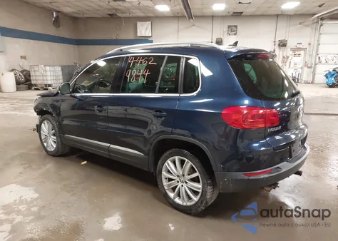 2013 Volkswagen Tiguan S/Se/Sel from USA, damaged, VIN WVGBV7AX7DW505000